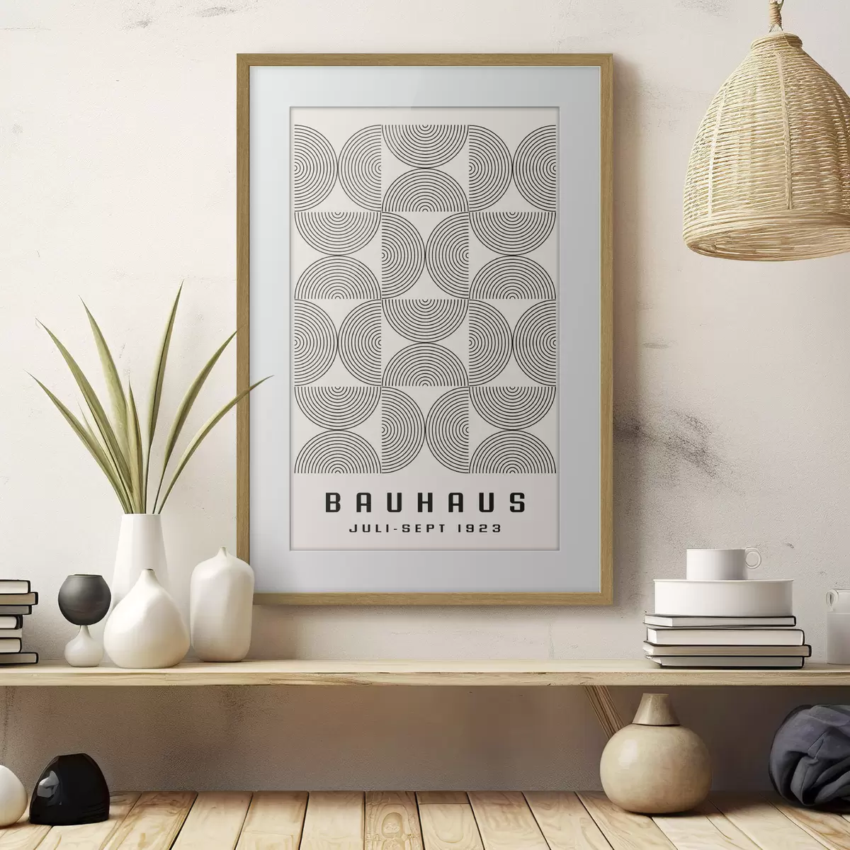 Plakat Abstrakcja Bauhausu f35908