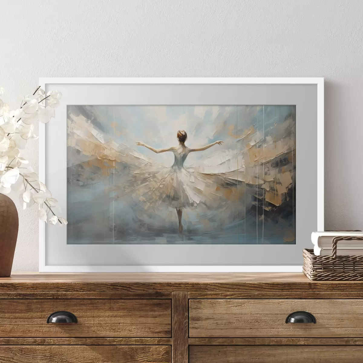 Plakat Balerina w świetle f35538