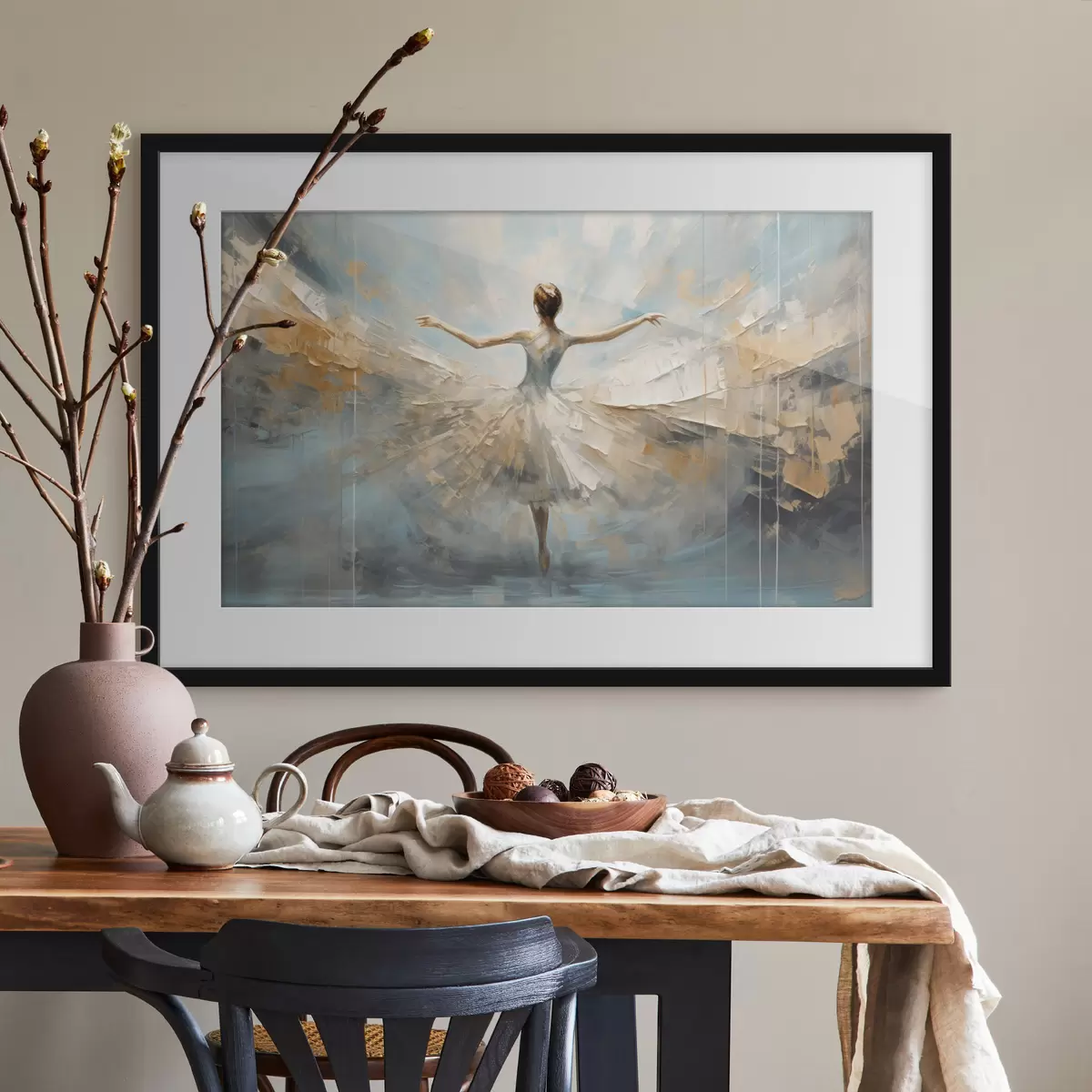 Plakat Balerina w świetle f35538