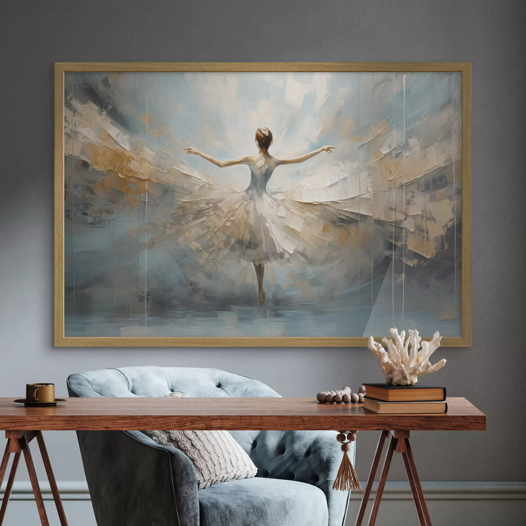 Fototapeta Balerina w świetle f35538