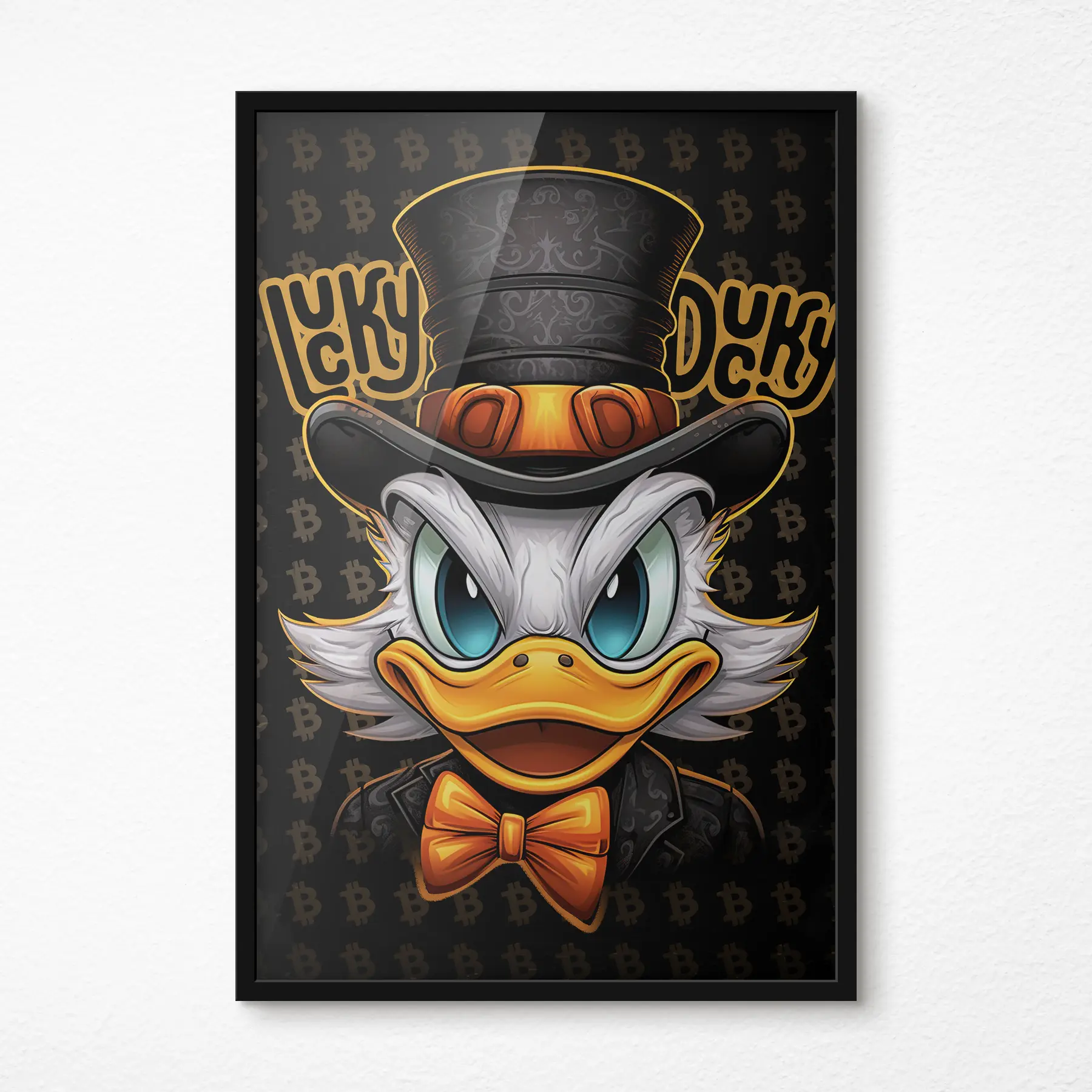 Obraz Szczęśliwy Kaczor Donald f35465