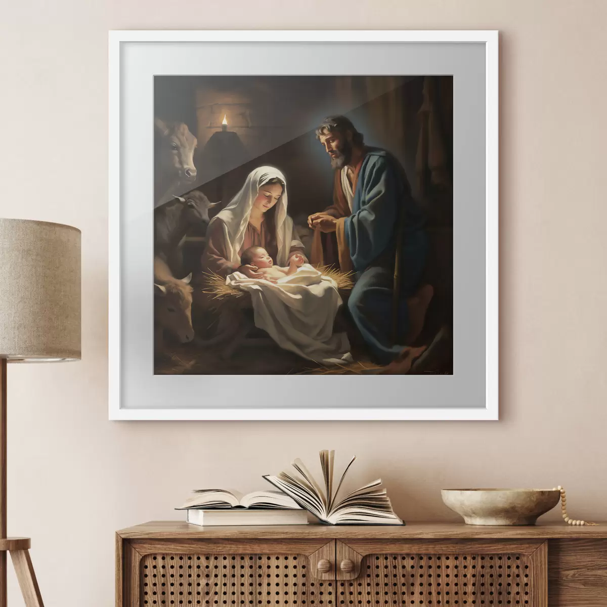 Plakat Święta Rodzina, Jezus, Maryja i Józef f33488