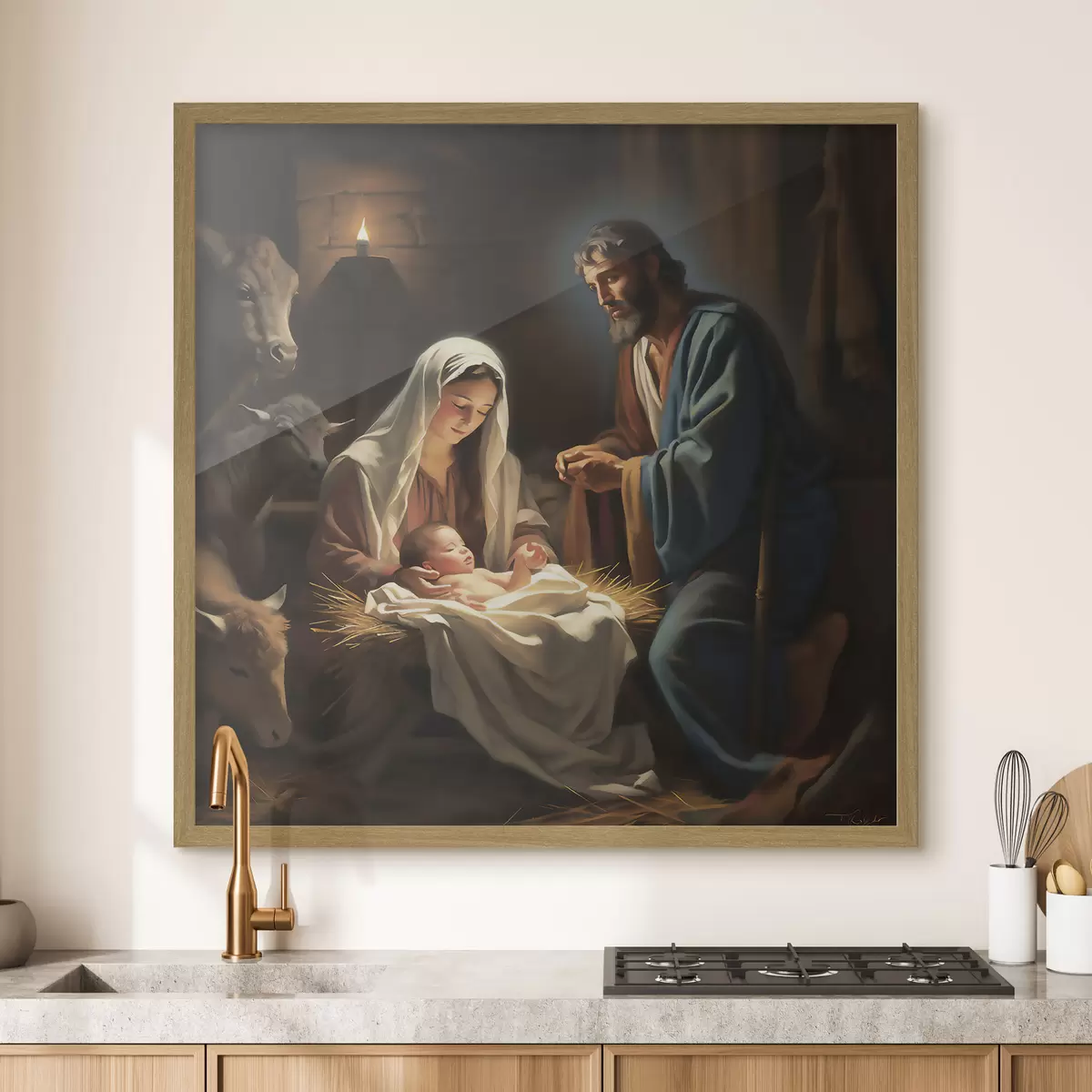 Plakat Święta Rodzina, Jezus, Maryja i Józef f33488