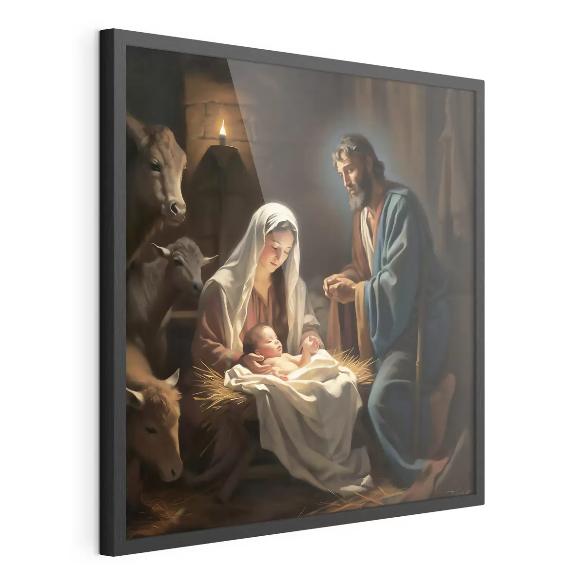 Plakat Święta Rodzina, Jezus, Maryja i Józef f33488