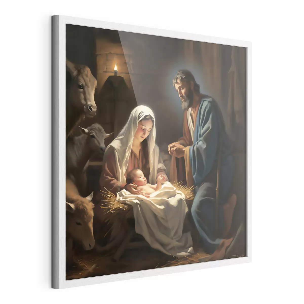 Plakat Święta Rodzina, Jezus, Maryja i Józef f33488