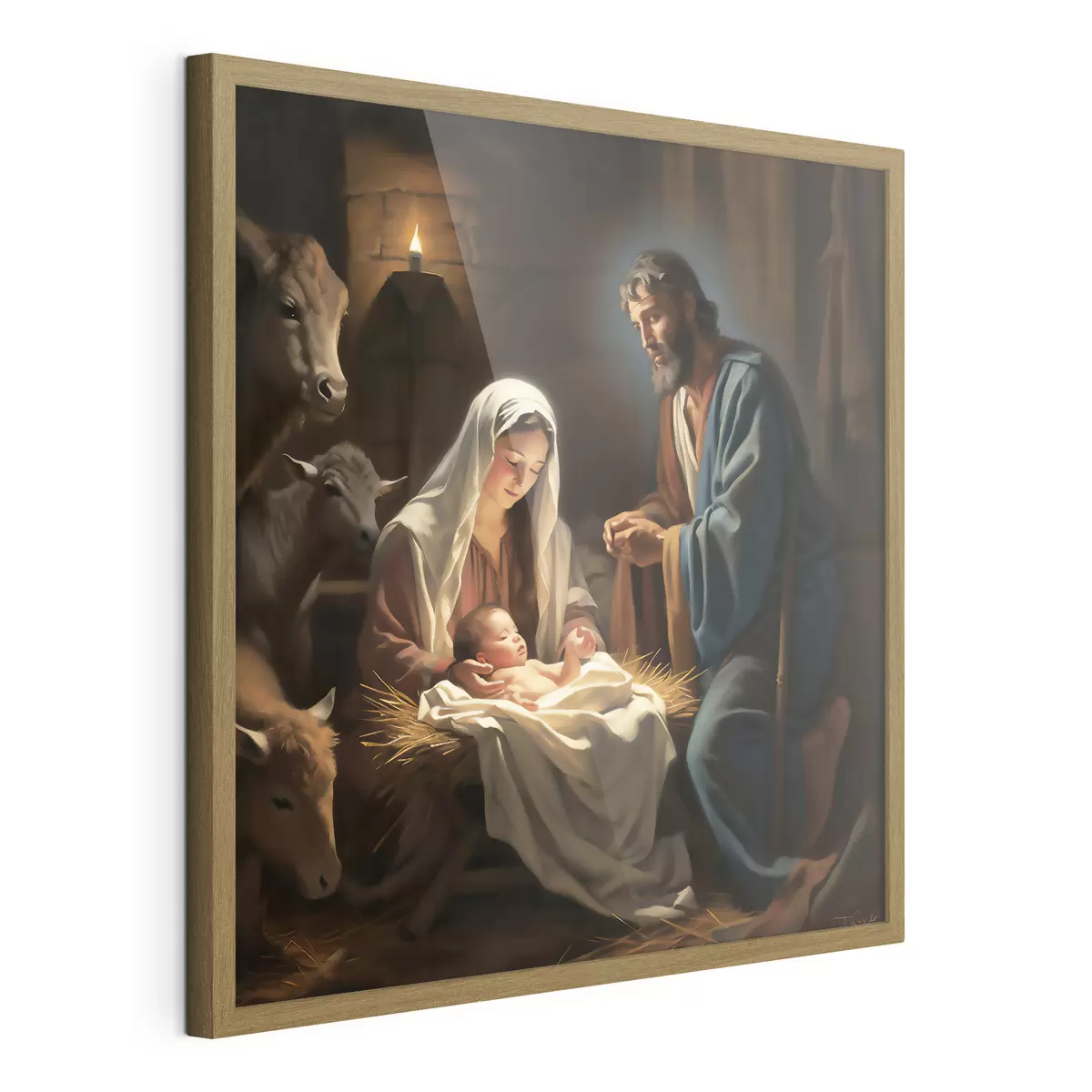 Plakat Święta Rodzina, Jezus, Maryja i Józef f33488