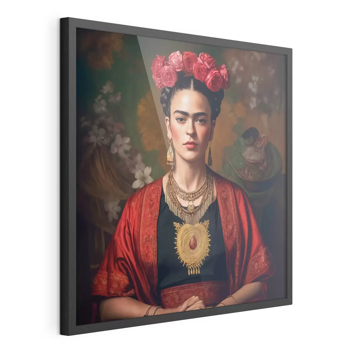 Plakat Frida w czerwieni f32865