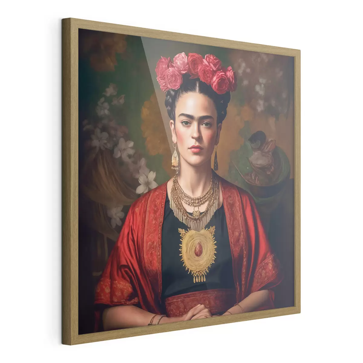 Plakat Frida w czerwieni f32865