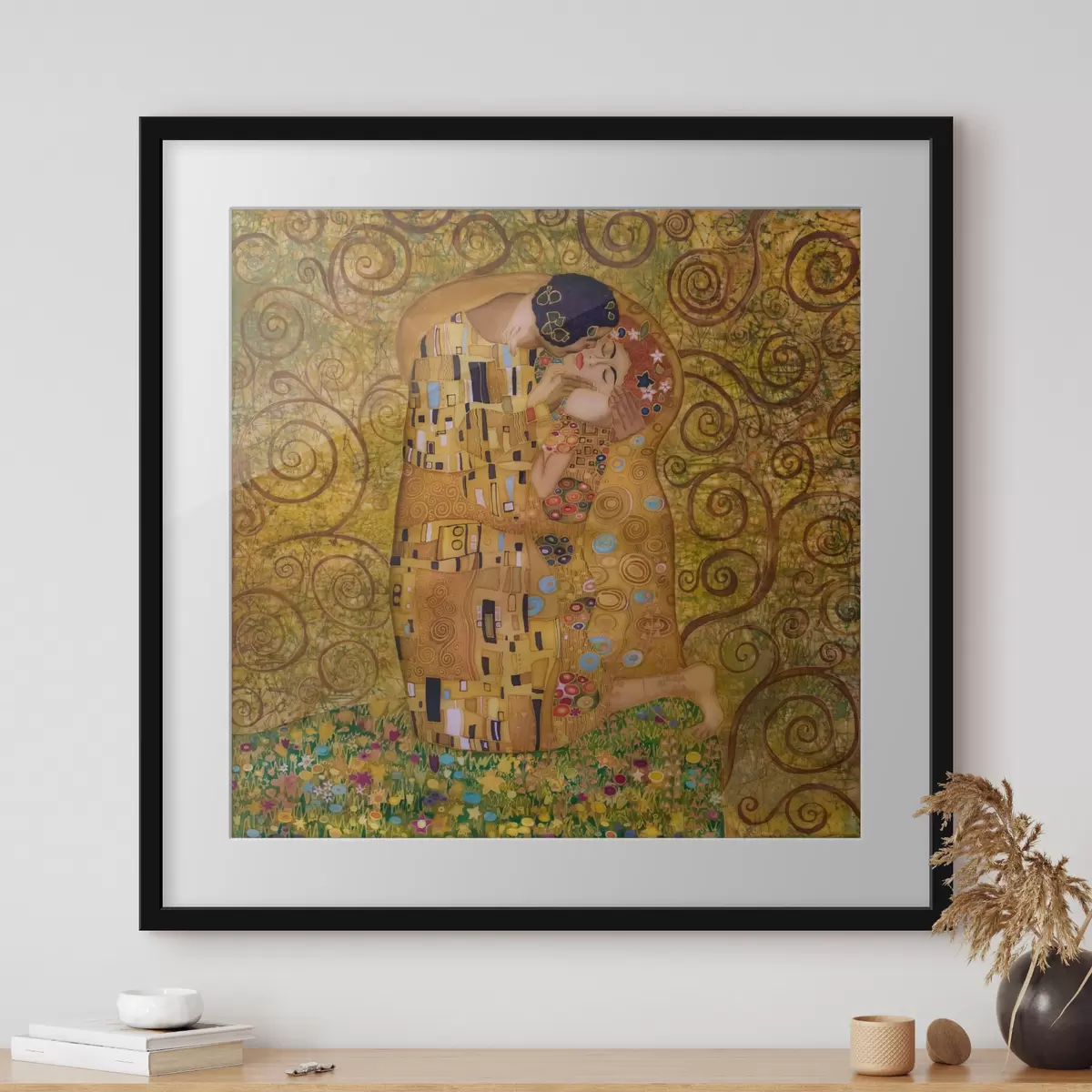 Plakat Pocałunek, Gustav Klimt f27031