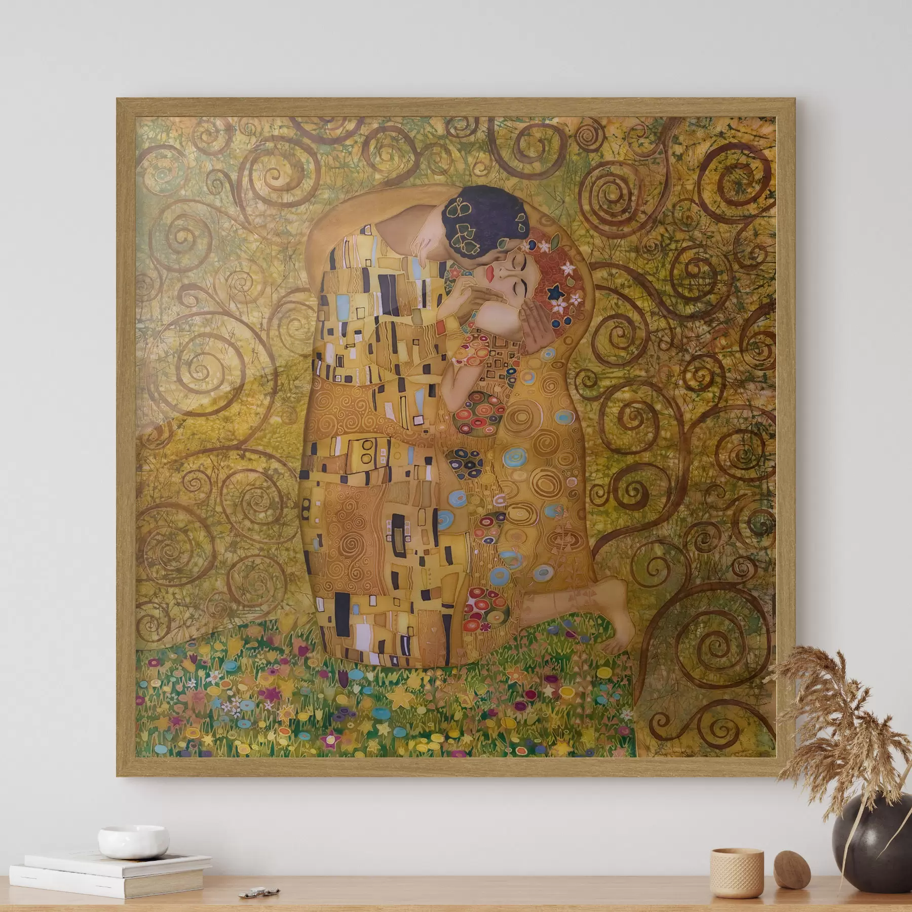 Fototapeta Pocałunek, Gustav Klimt f27031