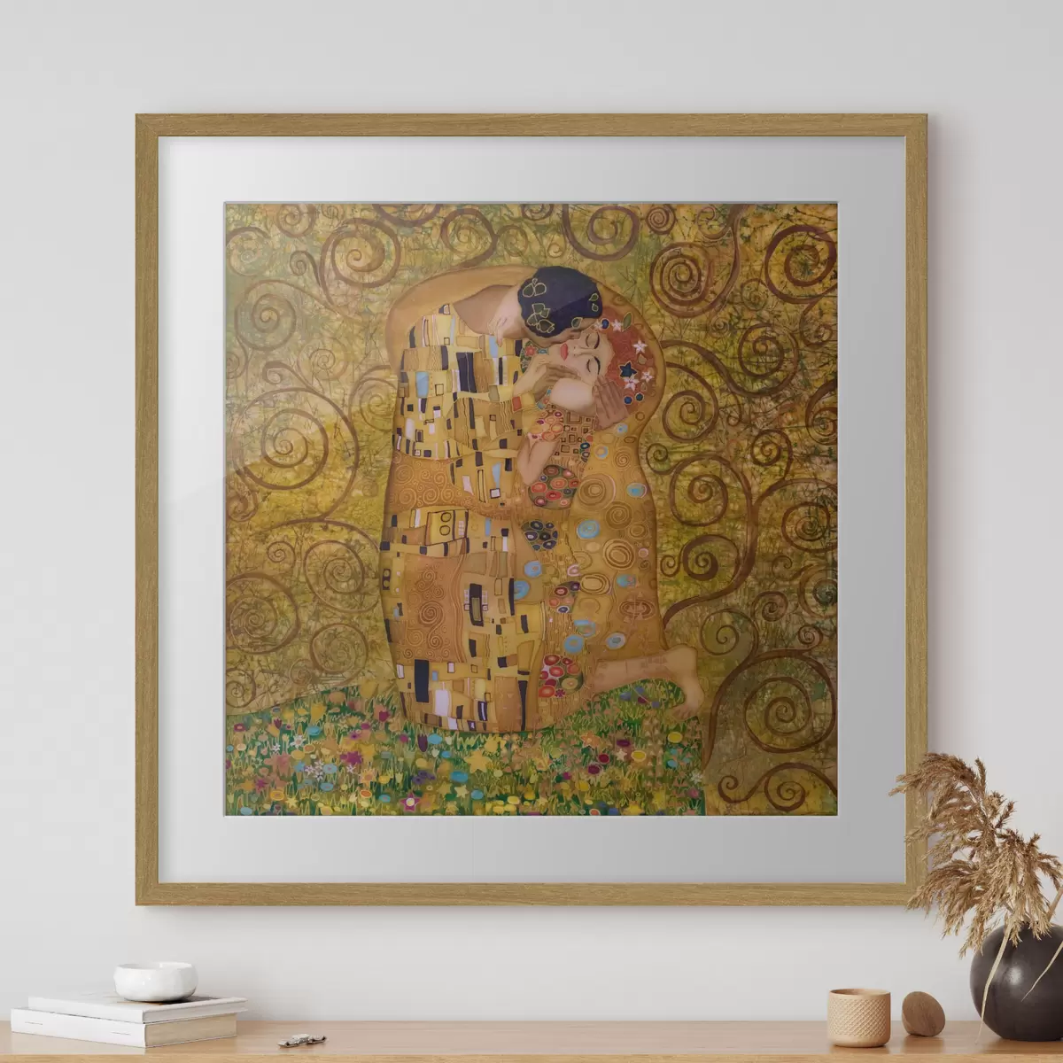 Plakat Pocałunek, Gustav Klimt f27031