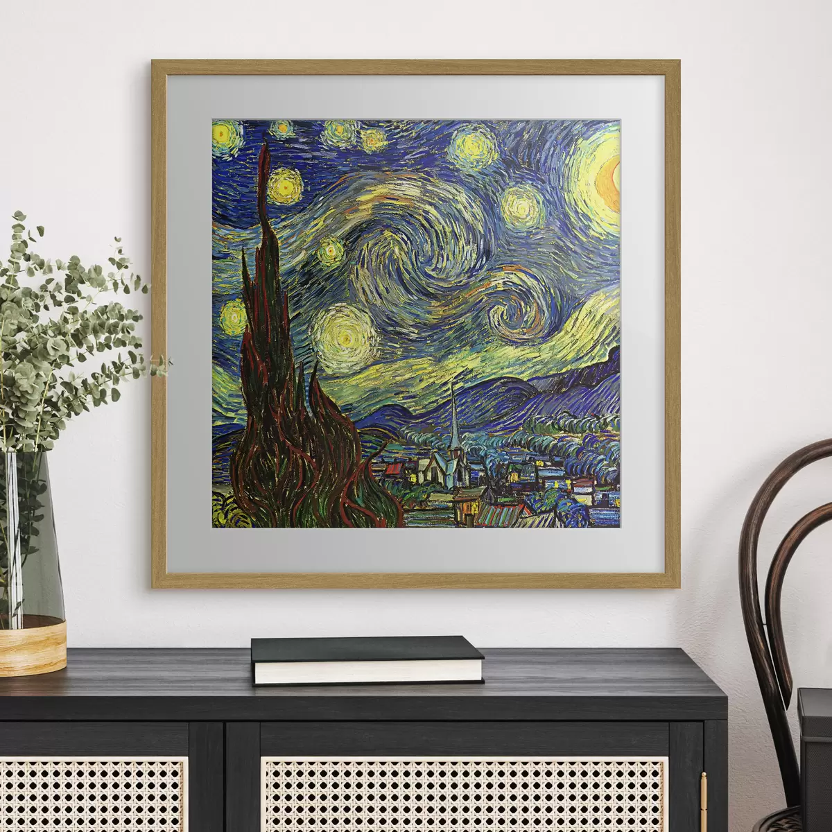Plakat Gwiaździsta noc, Vincent van Gogh f15213