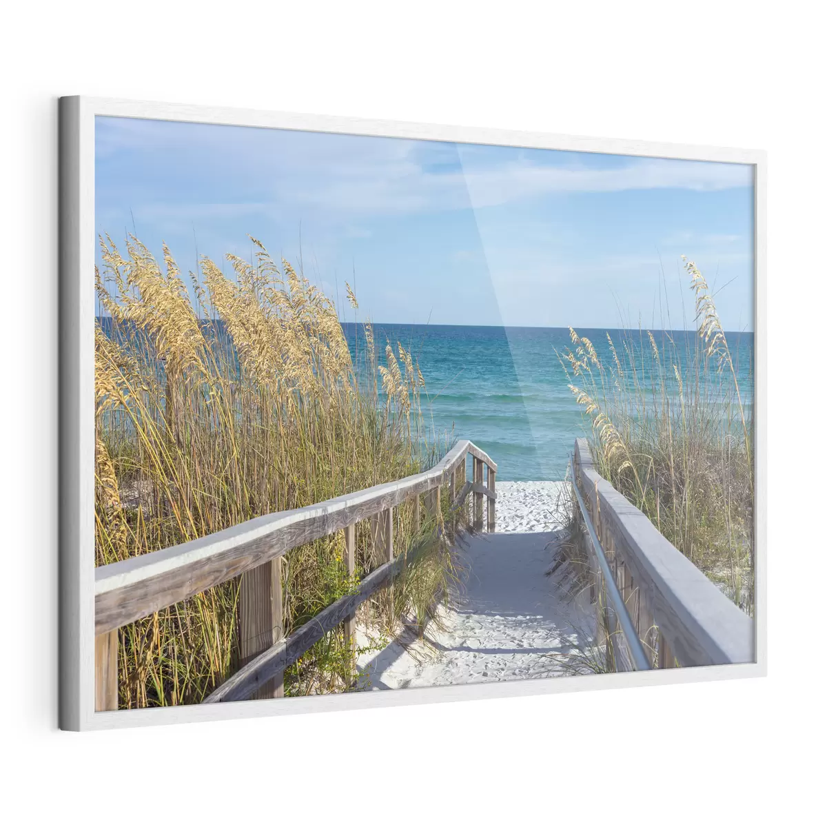 Plakat Drewniany most do morza f08222