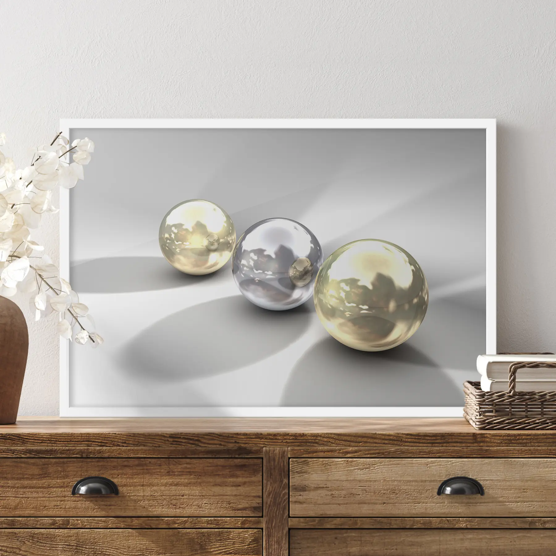 Fototapeta Trzy refleksy f04617