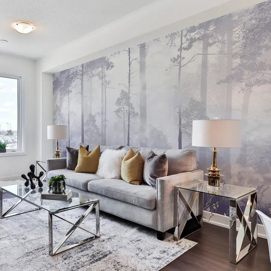 Fototapeta Las we mgle u94439v4