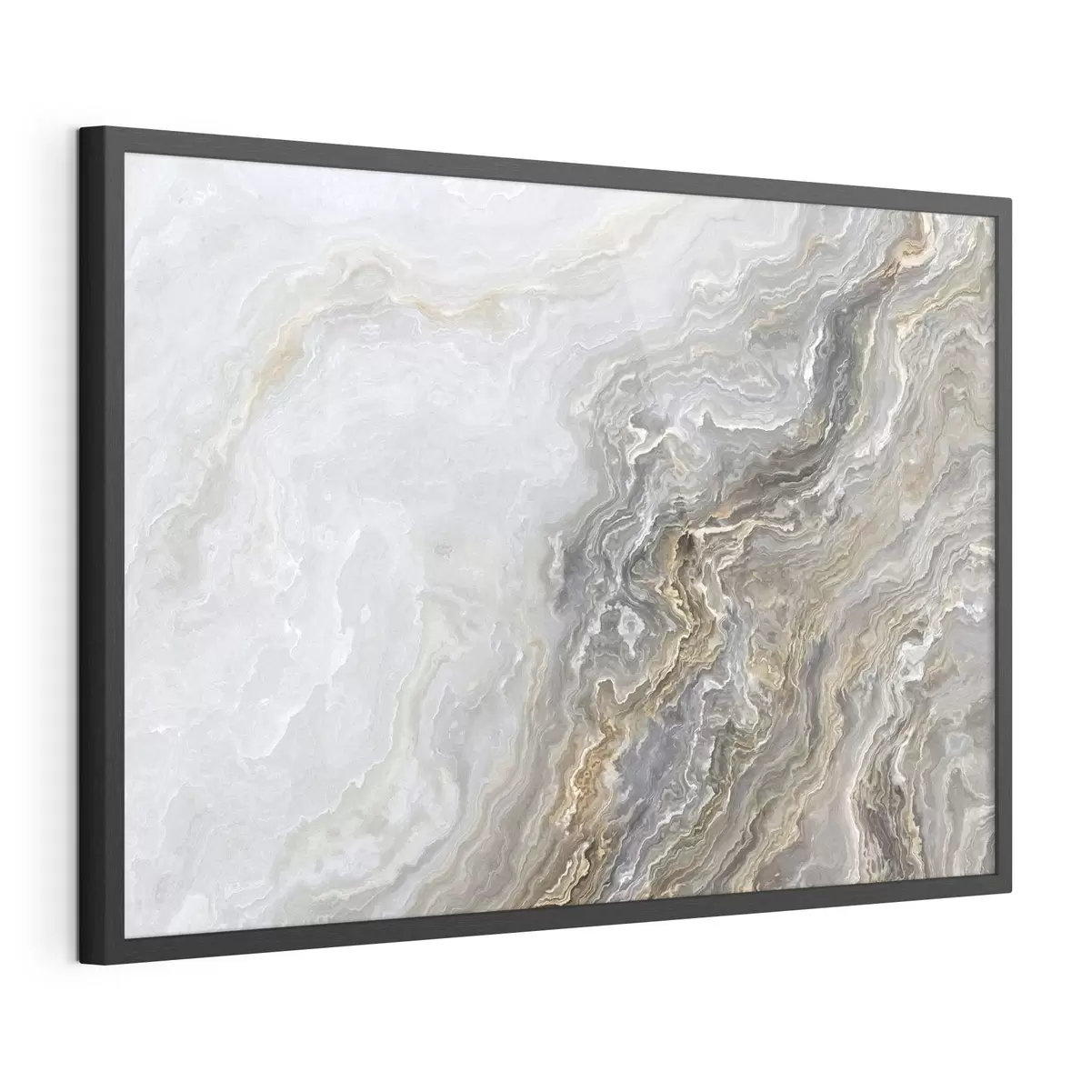 Plakat Szary marmur z żyłkami f36030