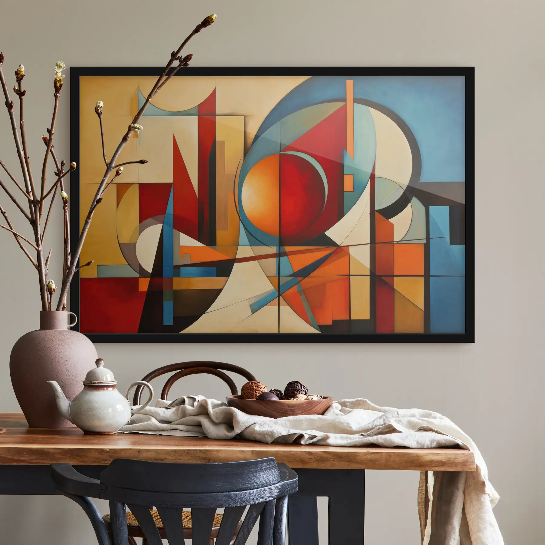 Fototapeta Abstrakcja z kształtów geometrycznych f36302