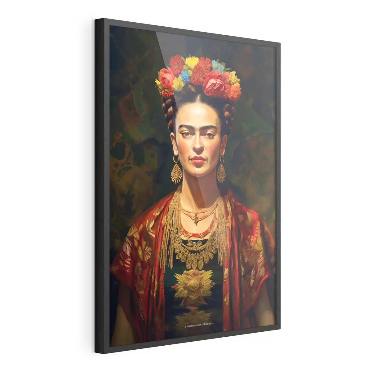 Plakat Frida w kwiatach f32864