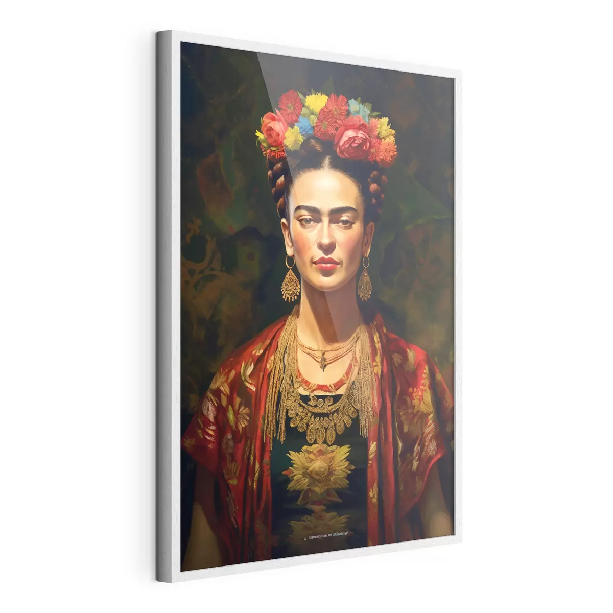 Plakat Frida w kwiatach f32864
