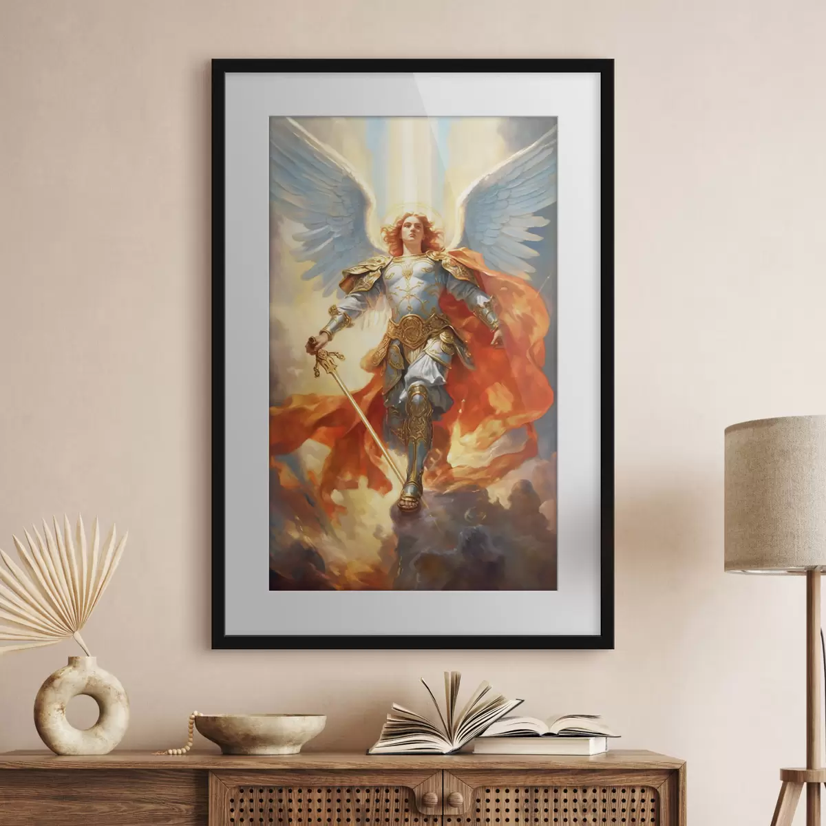 Plakat Archanioł Michał f35352