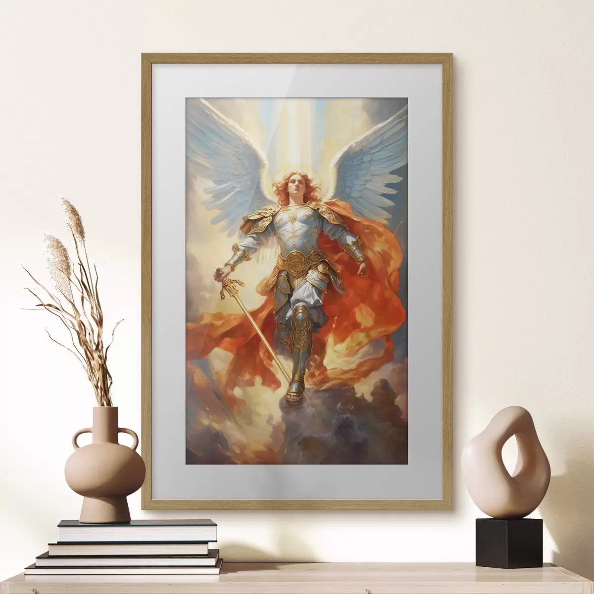 Plakat Archanioł Michał f35352