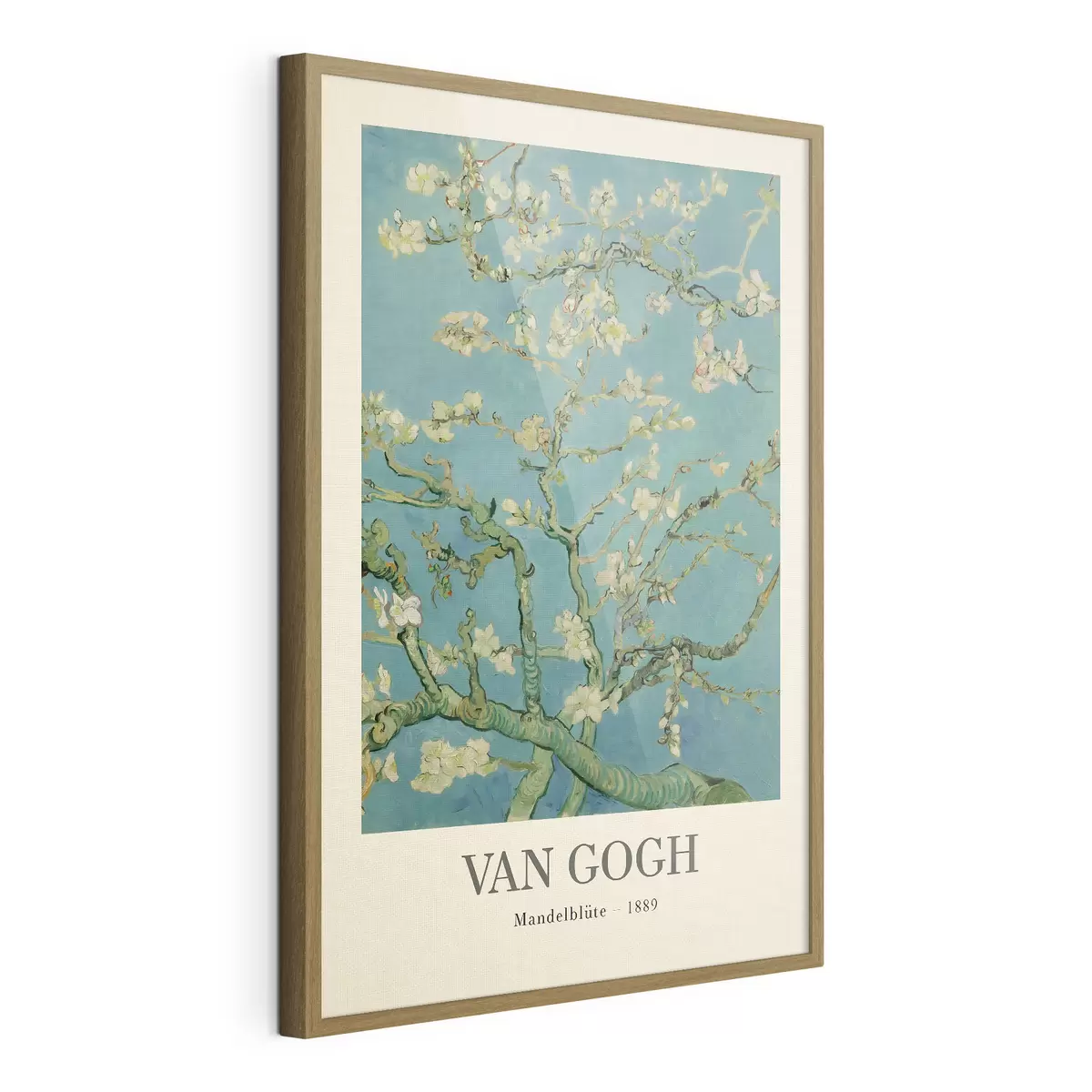 Plakat Kwitnące gałęzie migdałowca, Vincent van Gogh f35610