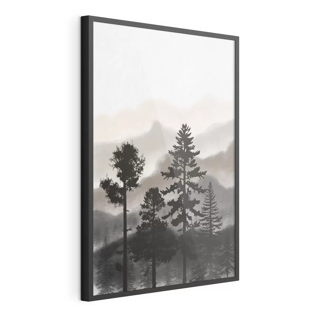 Plakat Monochromatyczne szczyty f36605v1