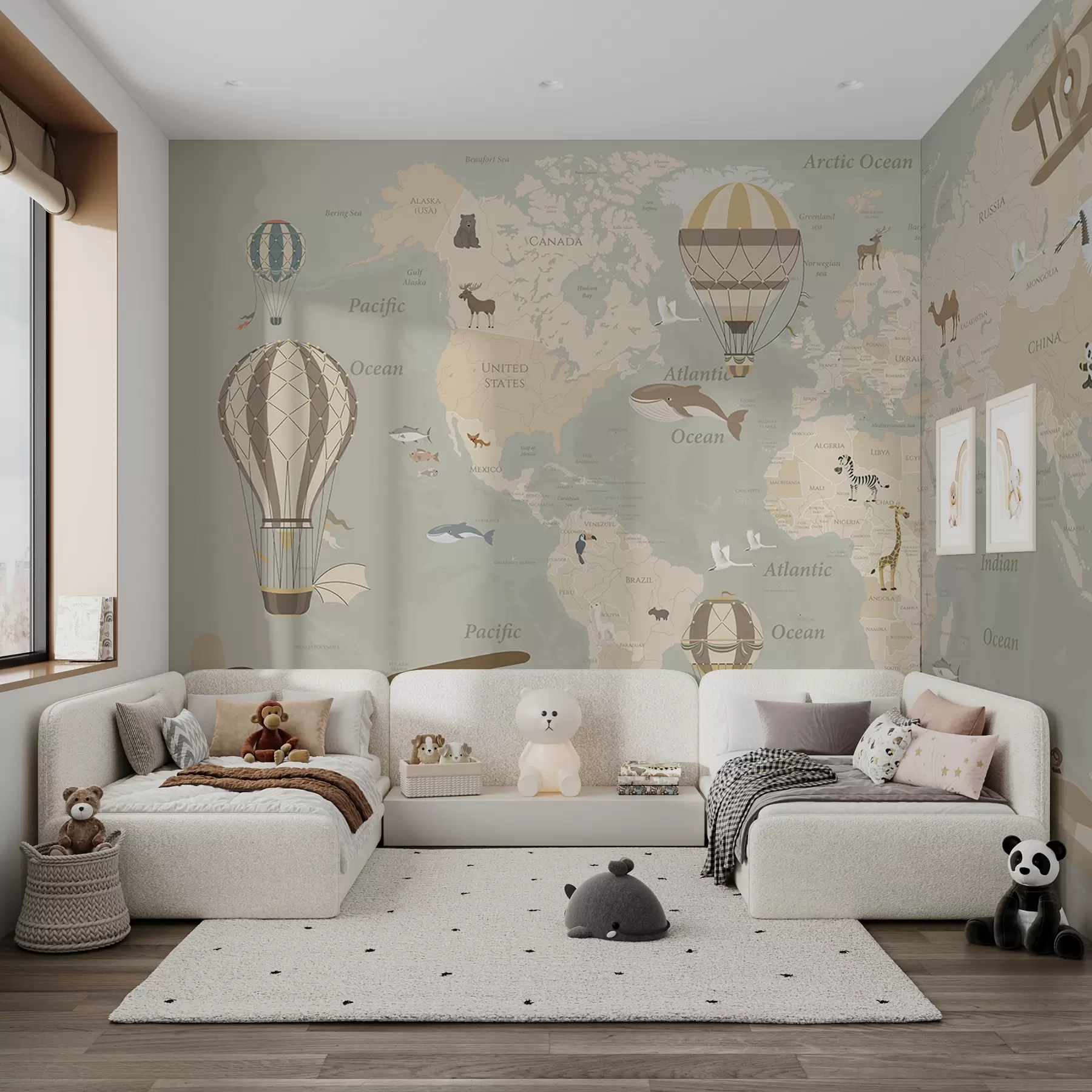 Fototapeta Mapa ze zdjęciami u36066d2