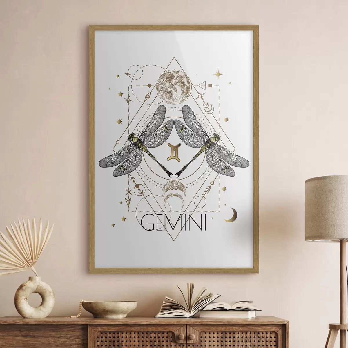 Plakat Znak zodiaku Bliźnięta f36515