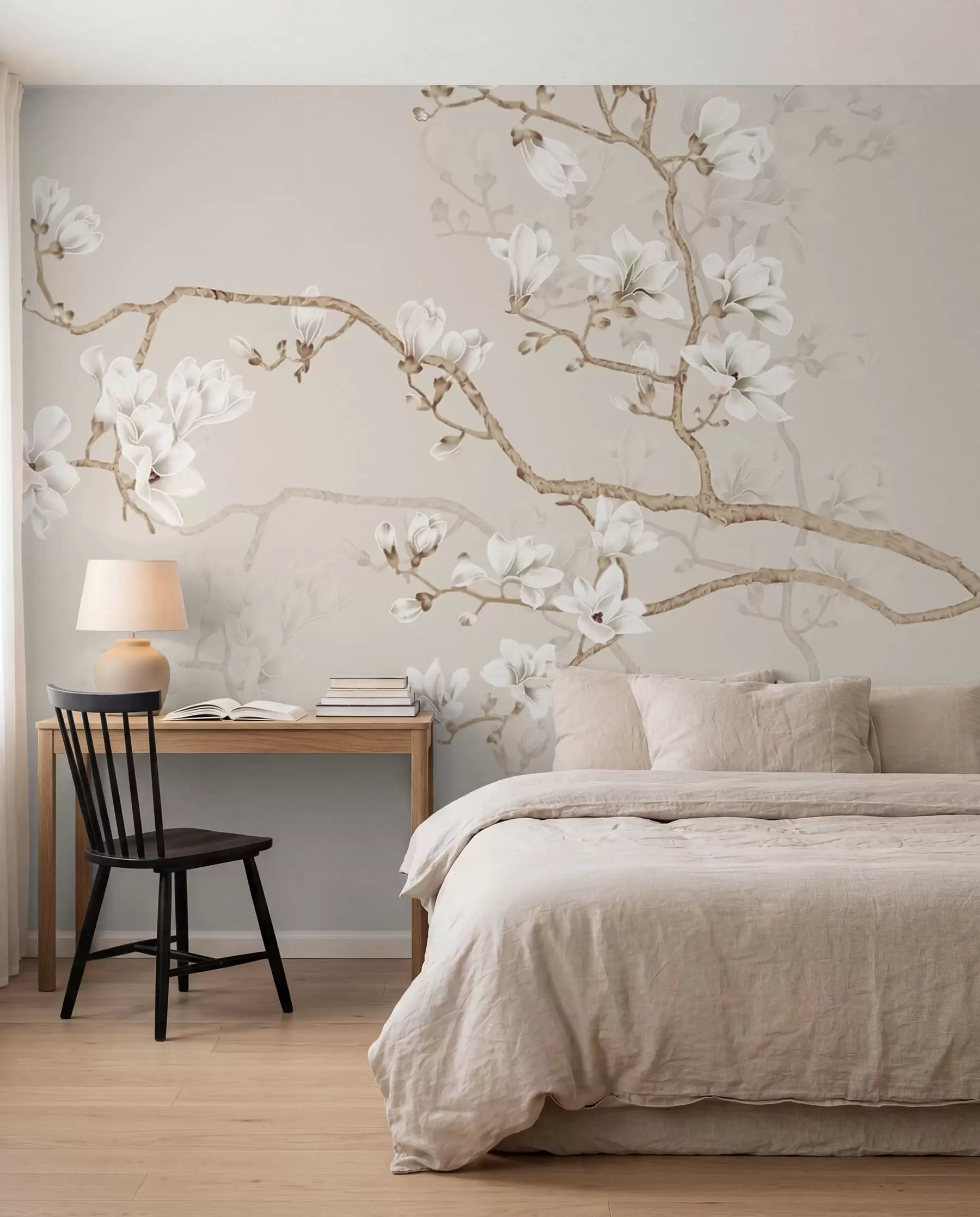 Fototapeta Drzewo magnolii w ogrodzie u25842d1