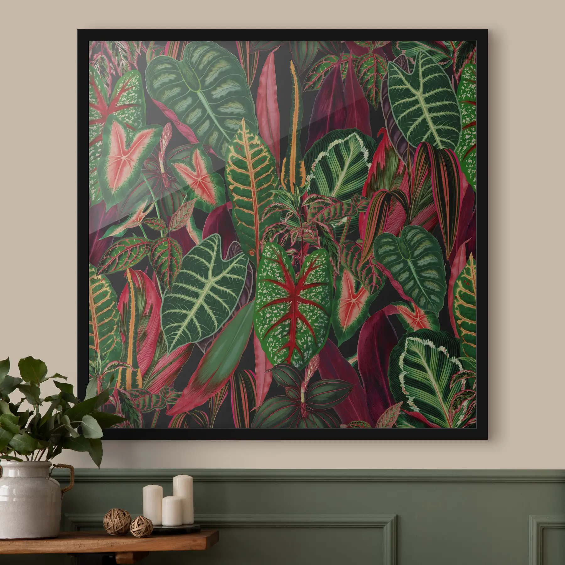 Fototapeta Tropikalne liście f37570