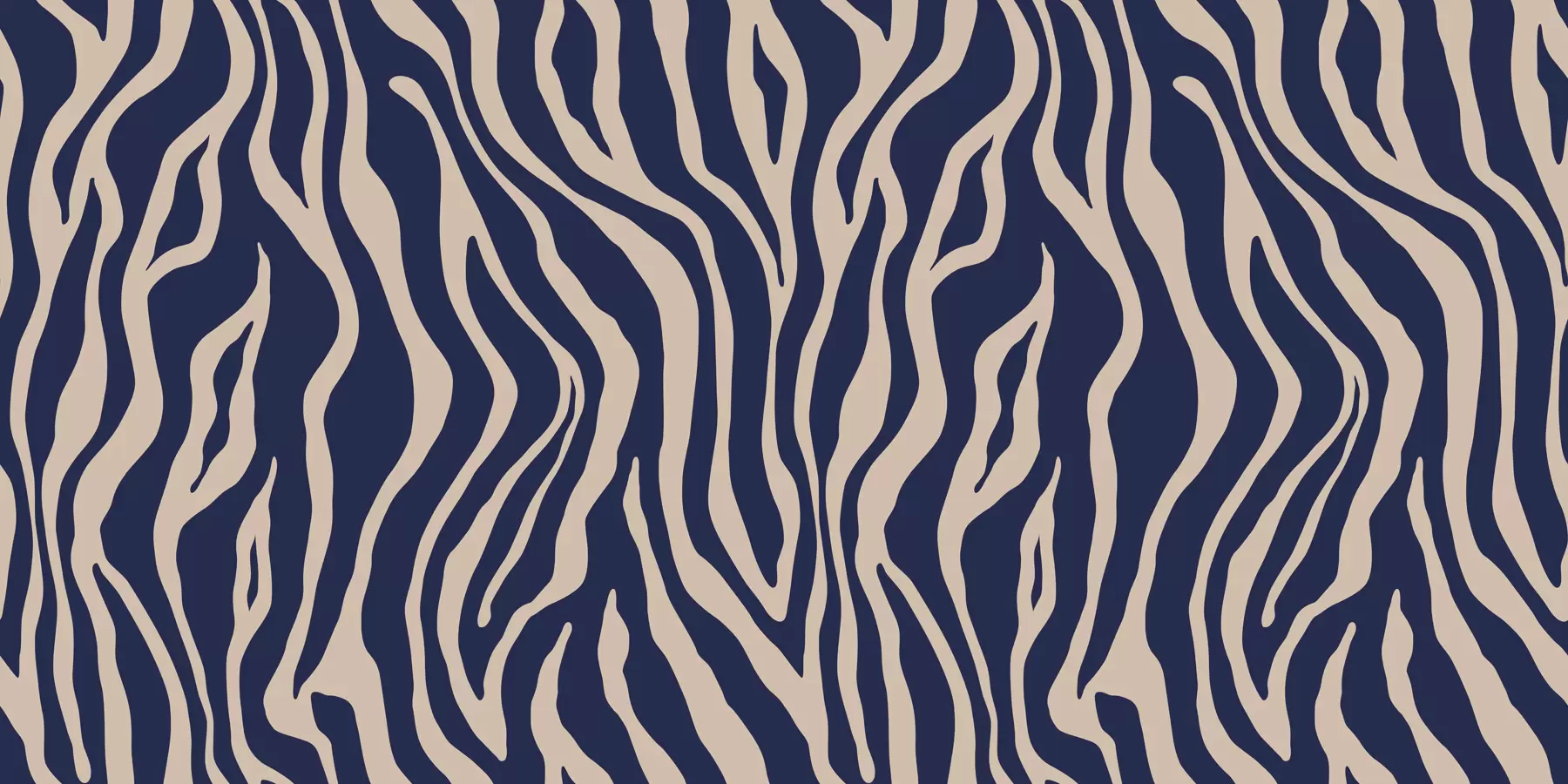 Fototapeta Nadruk wektorowy skóry zebry w kolorach niebieskim i białym u99173v1